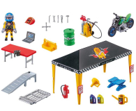 PLAYMOBIL Pokaz kaskaderski: Namiot serwisowy - 1014270 - zdjęcie 2